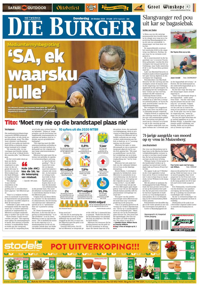 Die Burger Wes Kaap