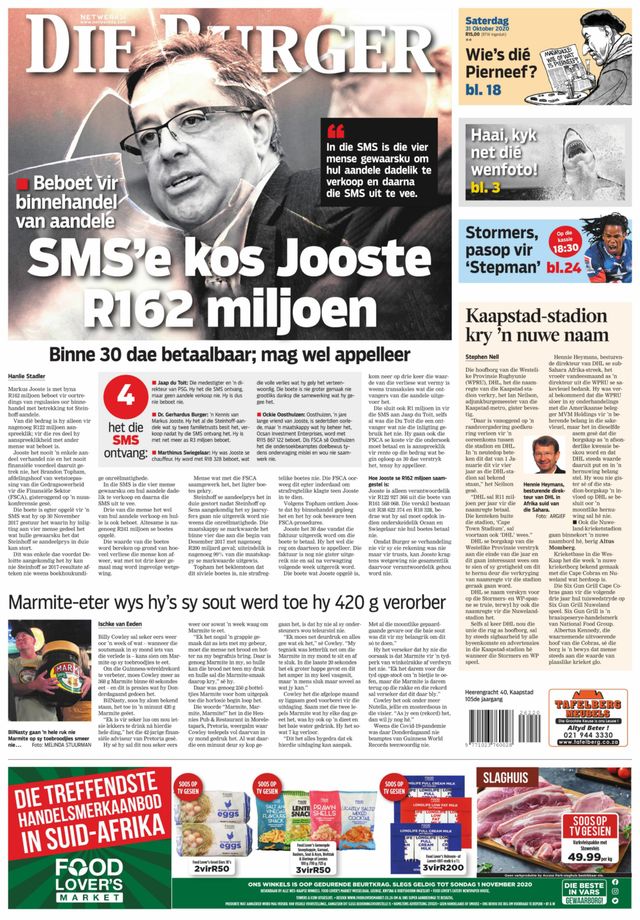 Die Burger Wes Kaap