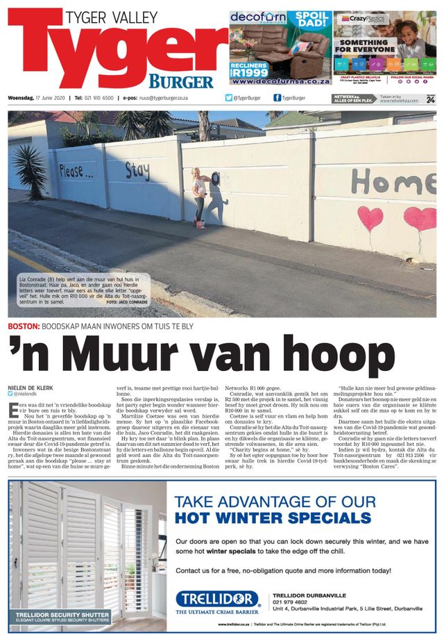 TygerBurger Tygervallei