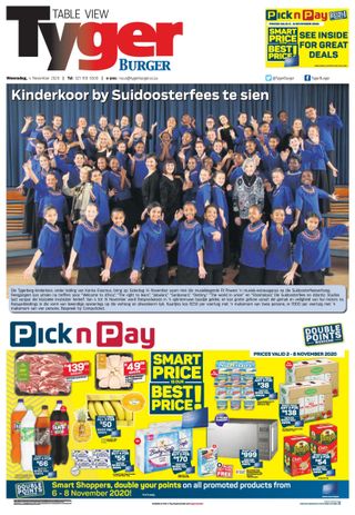 TygerBurger Table View - November 04, 2020 TygerBurger Table View Cover - November 04, 2020 Edition