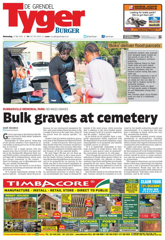 TygerBurger De Grendel