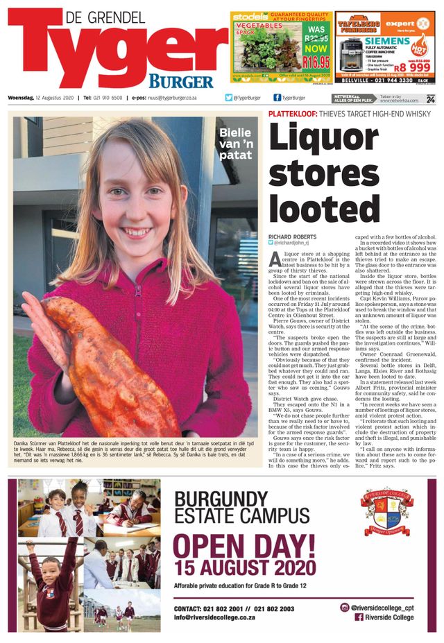 TygerBurger De Grendel