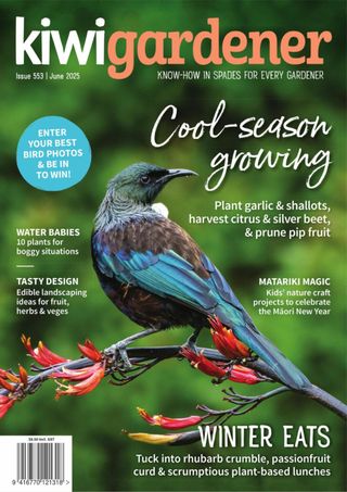 Kiwi Gardener  Cover - June 2025 Edition