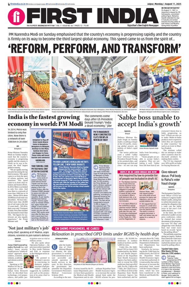 First India Jaipur