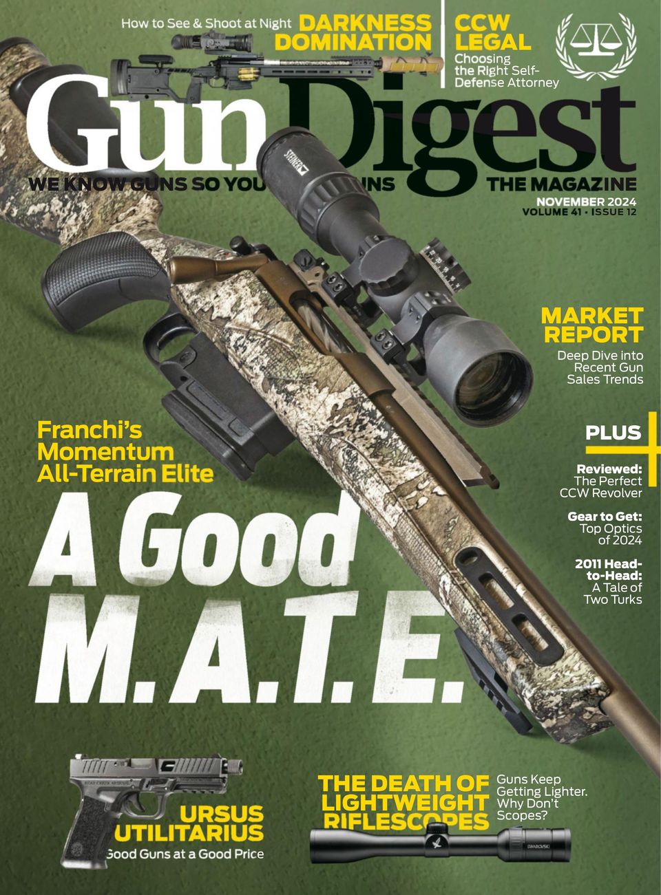 Gun Digest The Magazine November 2024