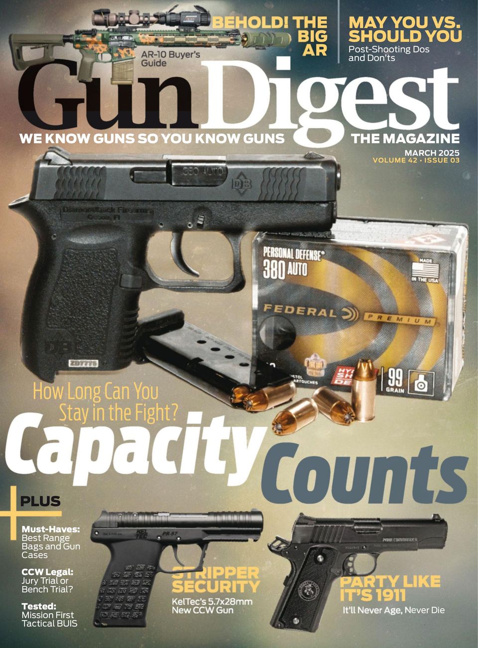 Gun Digest The Magazine March 2025