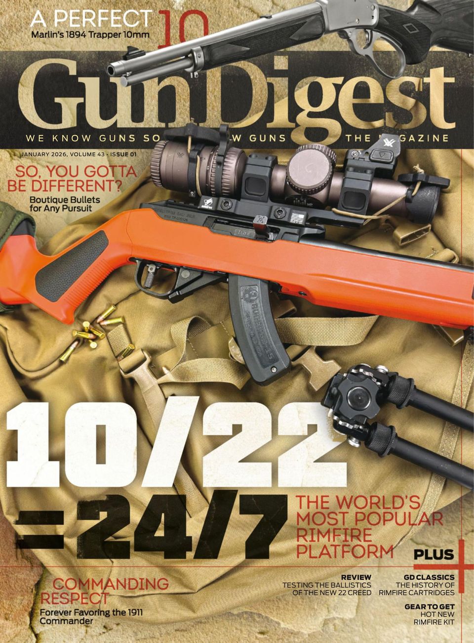Gun Digest The Magazine January 2026