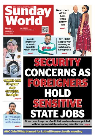 Sunday World - SW May 11 2025 edition Sunday World Cover - SW May 11 2025 edition Edition