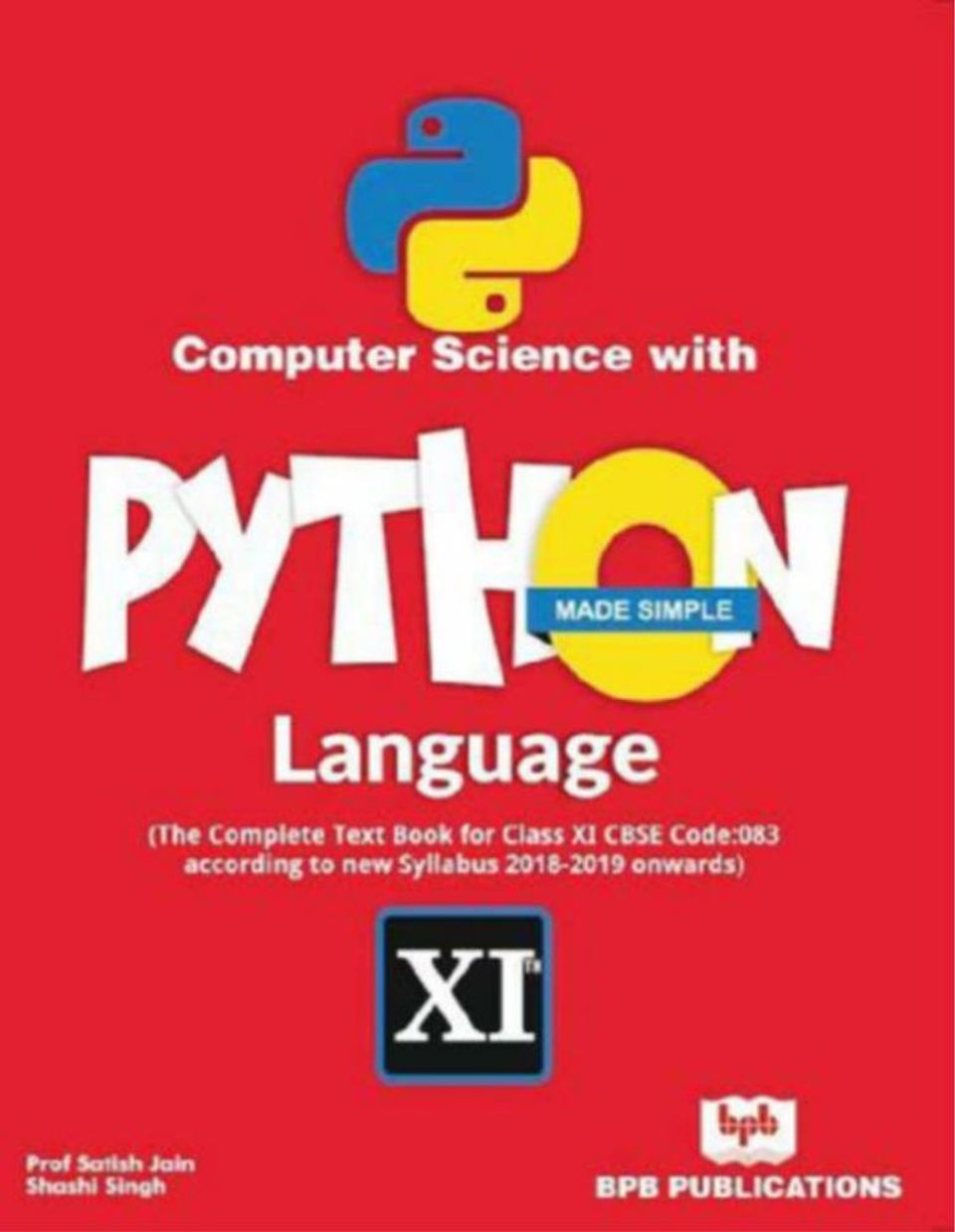 Get digital access to Computer Science with Python Language Made Simple ...