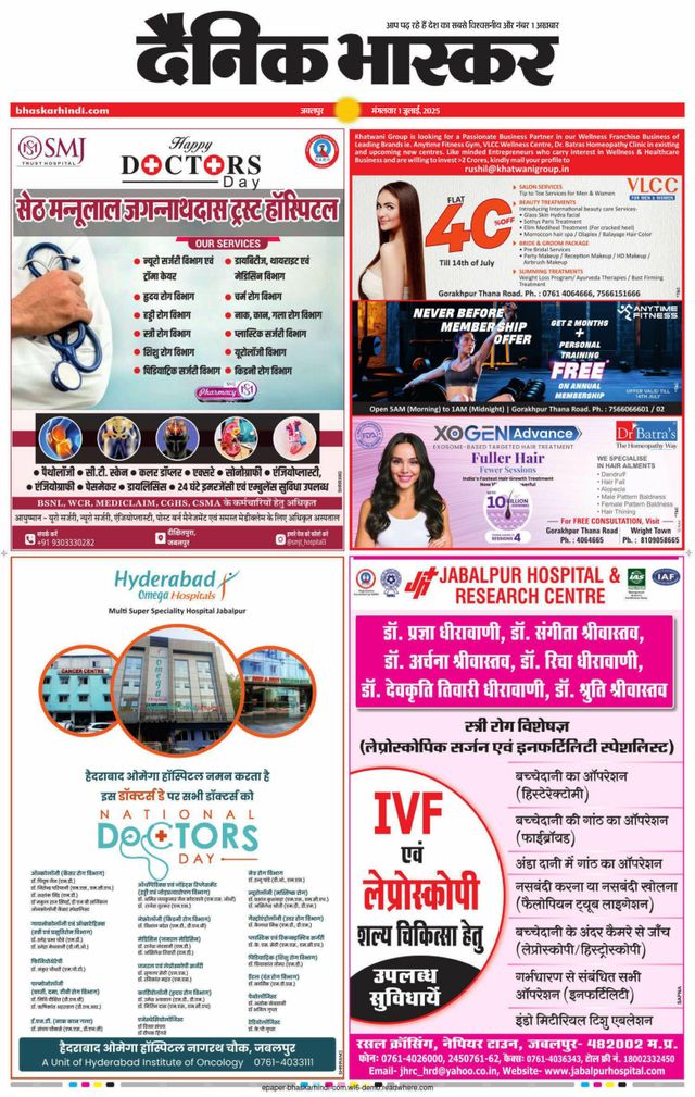 Dainik Bhaskar Jabalpur