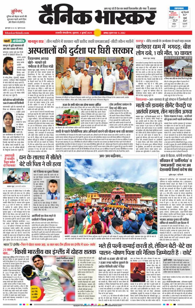 Dainik Bhaskar Chhatrapati Sambhajinagar
