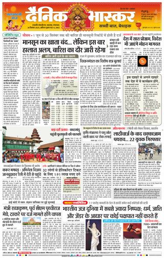 Dainik Bhaskar Chhatrapati Sambhajinagar
