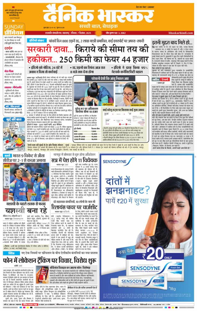 Dainik Bhaskar Chhatrapati Sambhajinagar