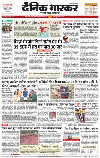 Dainik Bhaskar Chhatrapati Sambhajinagar