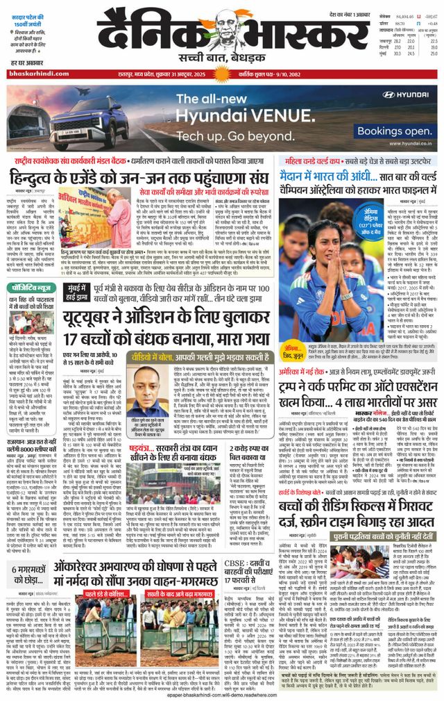 Dainik Bhaskar Chhatarpur
