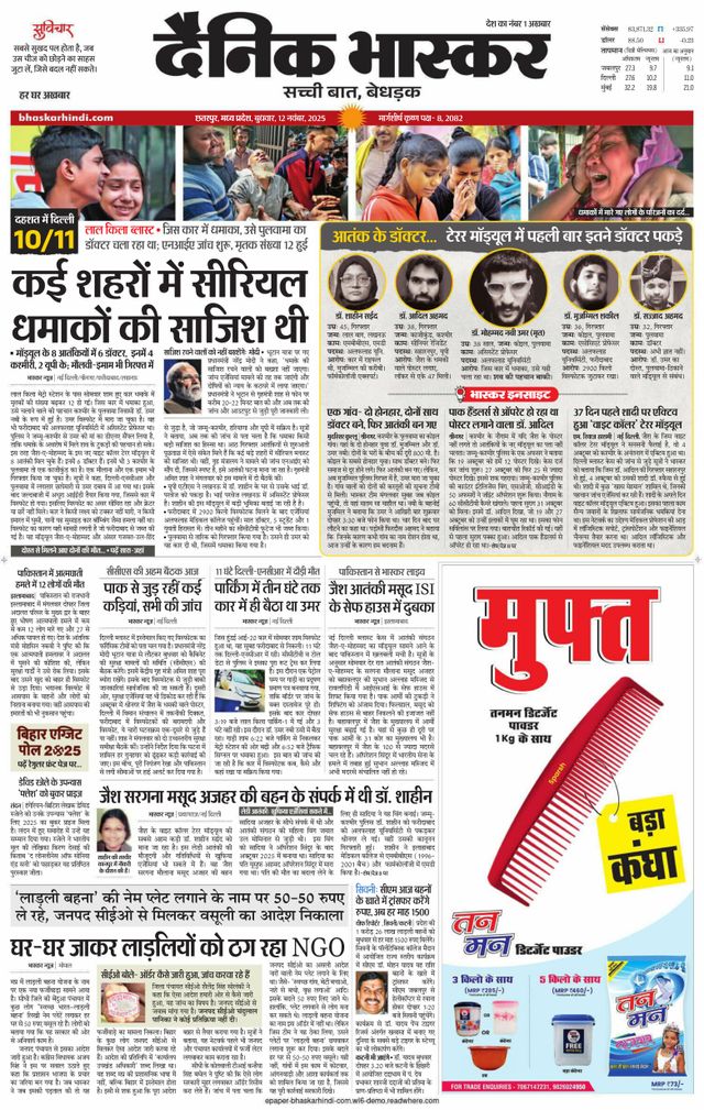 Dainik Bhaskar Chhatarpur