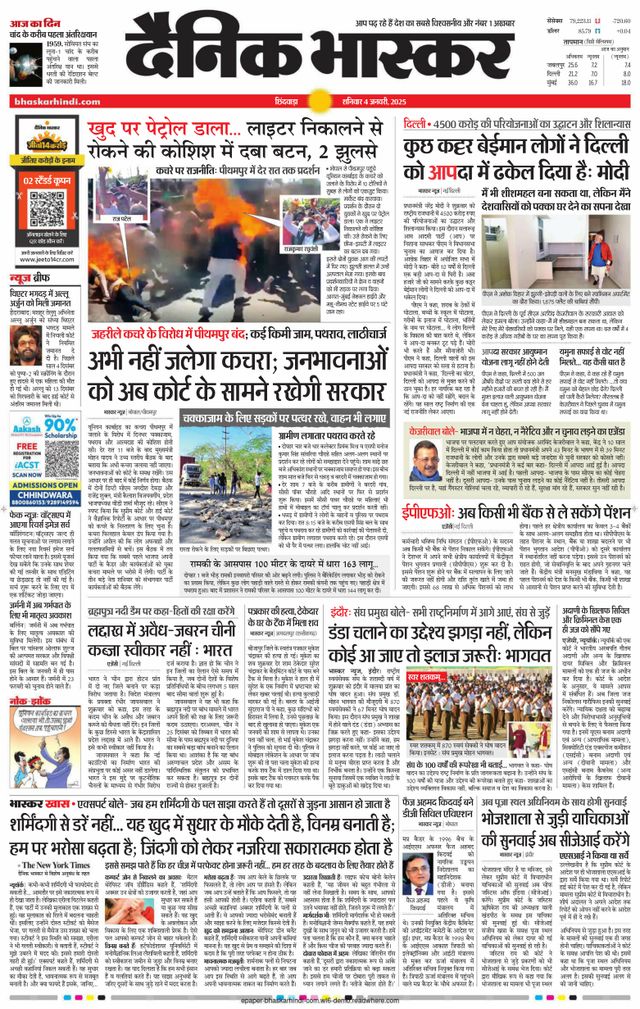 Dainik Bhaskar Chhindwara