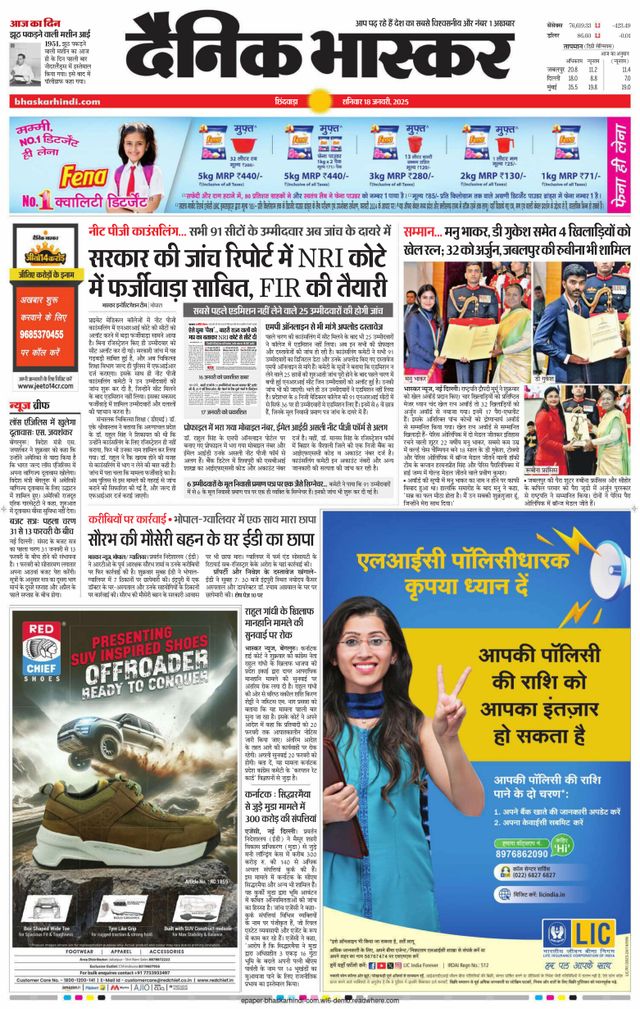 Dainik Bhaskar Chhindwara