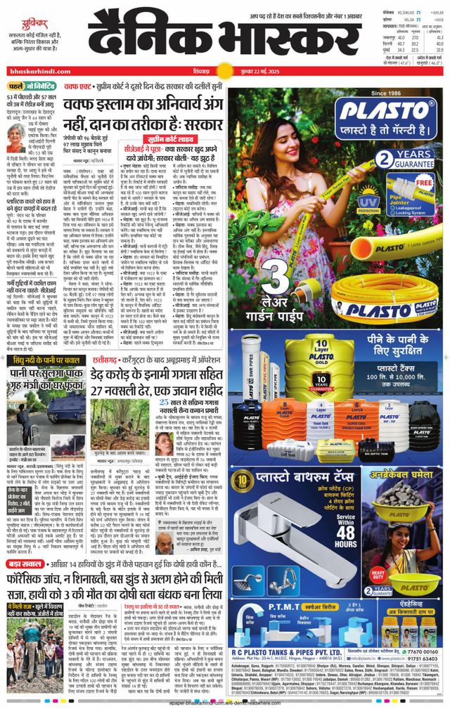 Dainik Bhaskar Chhindwara