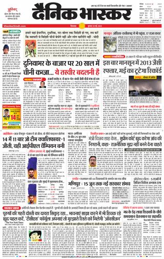 Dainik Bhaskar Chhindwara