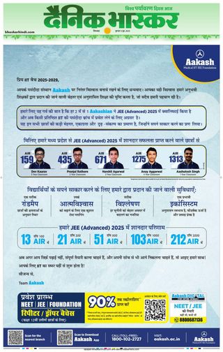 Dainik Bhaskar Chhindwara