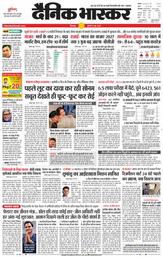 Dainik Bhaskar Chhindwara