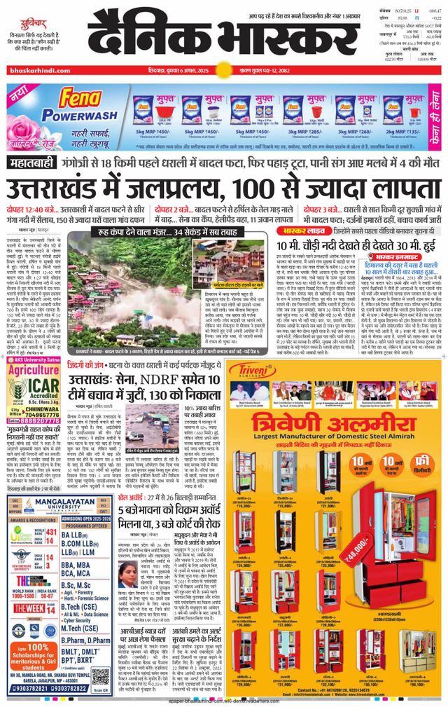 Dainik Bhaskar Chhindwara