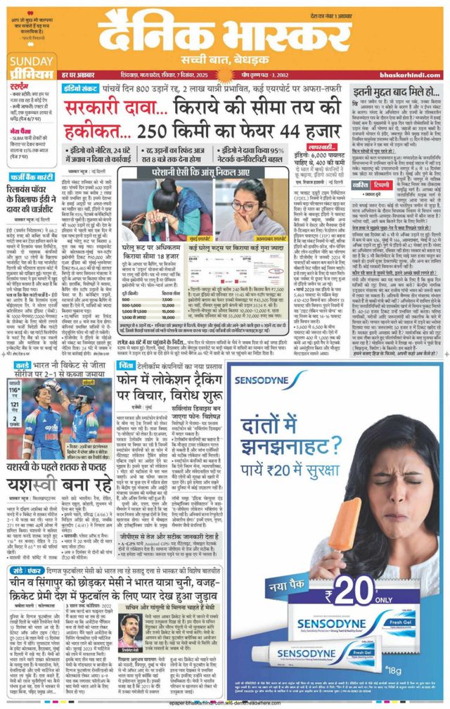Dainik Bhaskar Chhindwara