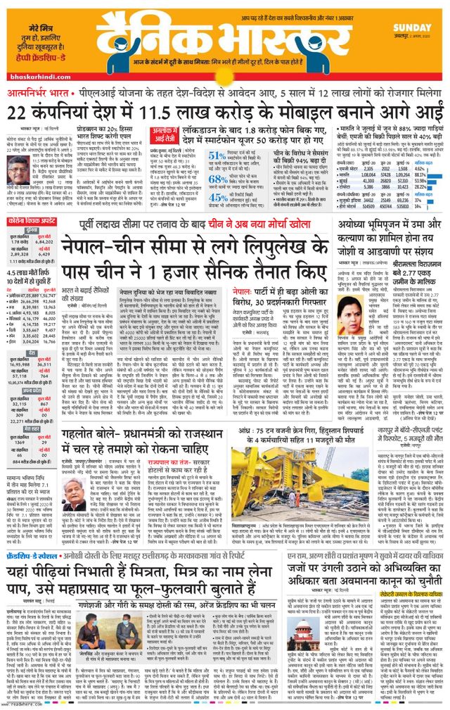 Dainik Bhaskar Damoh