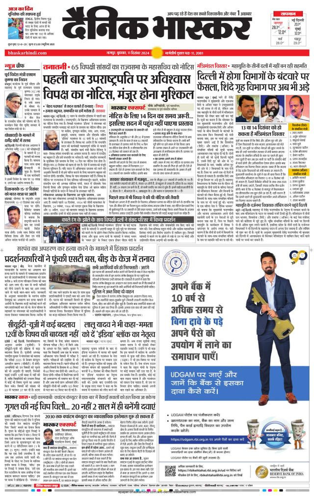 Dainik Bhaskar Nagpur