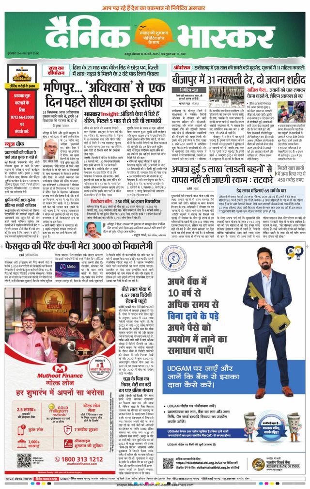 Dainik Bhaskar Nagpur