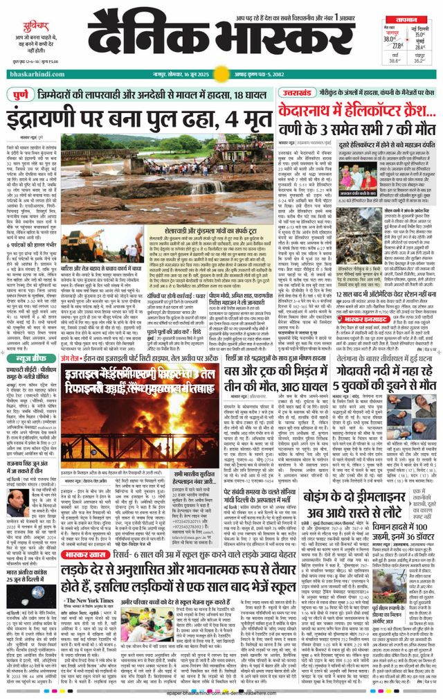 Dainik Bhaskar Nagpur