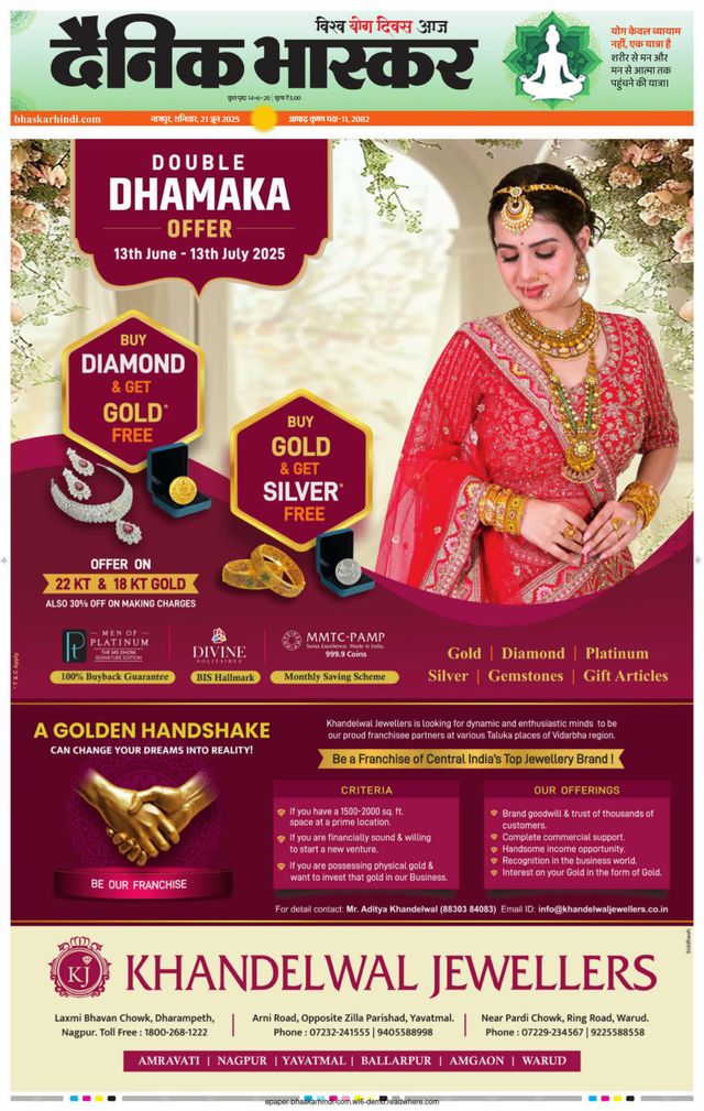 Dainik Bhaskar Nagpur