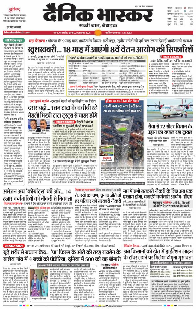 Dainik Bhaskar Satna