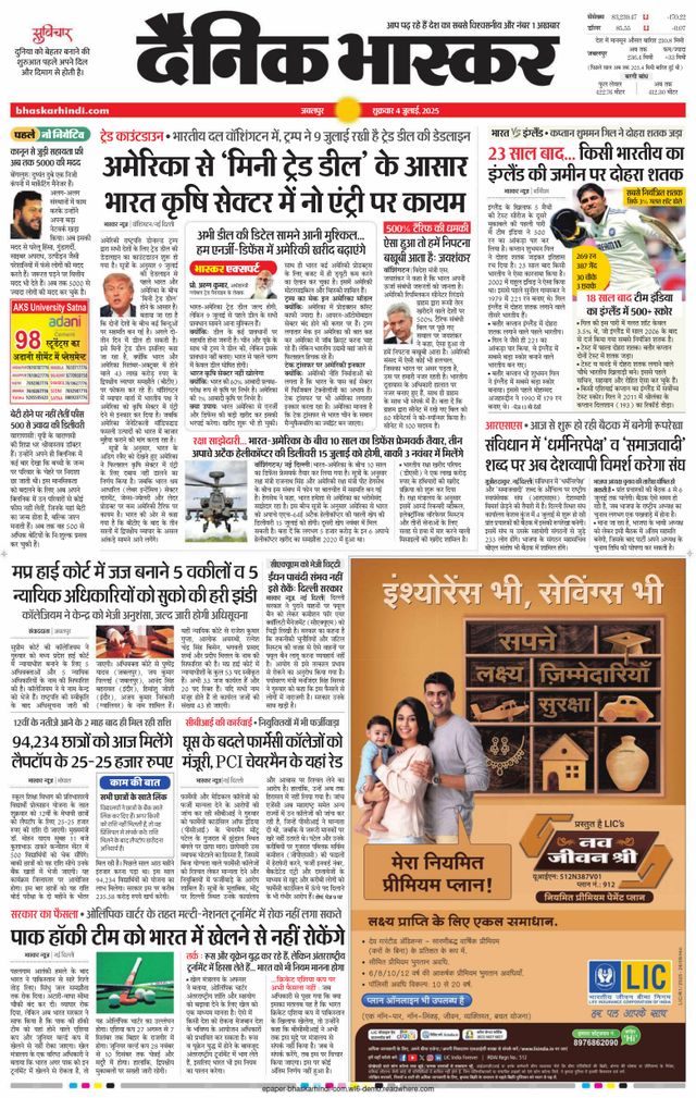 Dainik Bhaskar Seoni