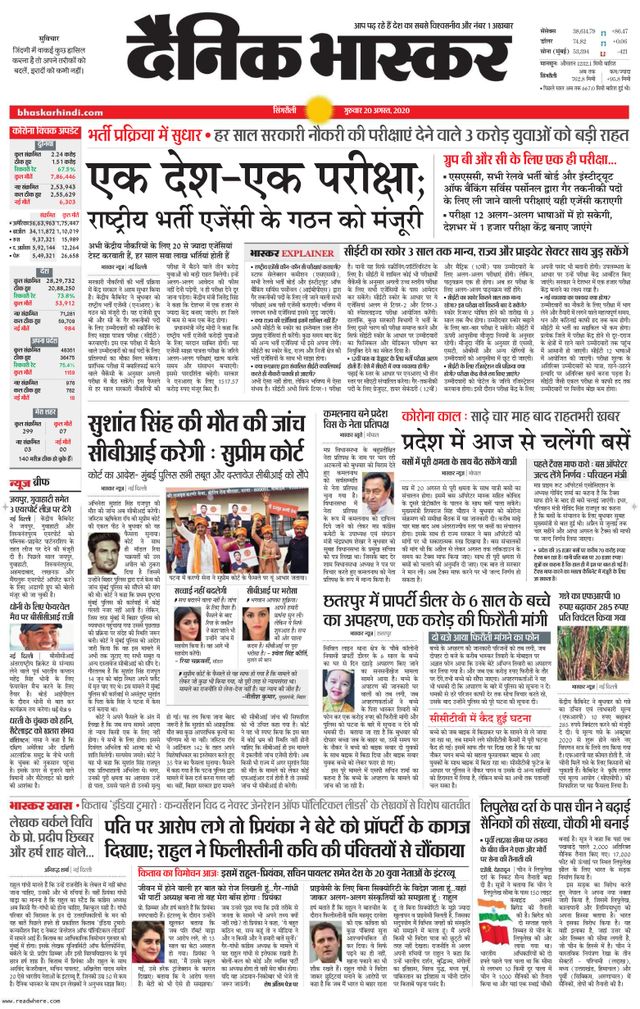 Dainik Bhaskar Singrouli