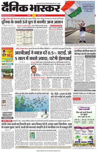 Dainik Bhaskar Singrouli