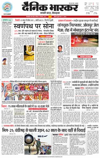Dainik Bhaskar Singrouli