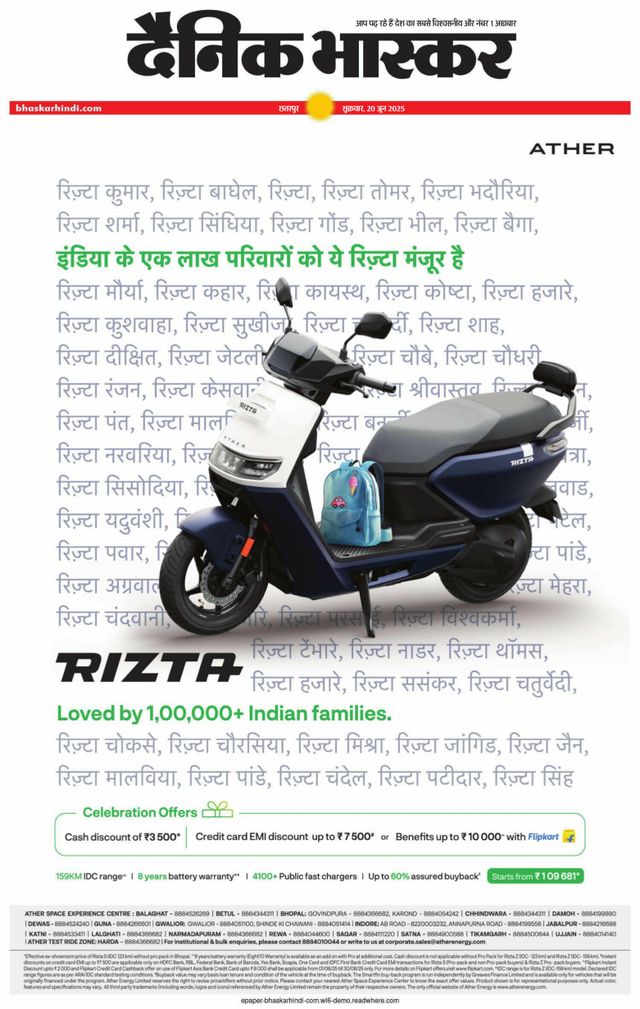 Dainik Bhaskar Tikamgarh