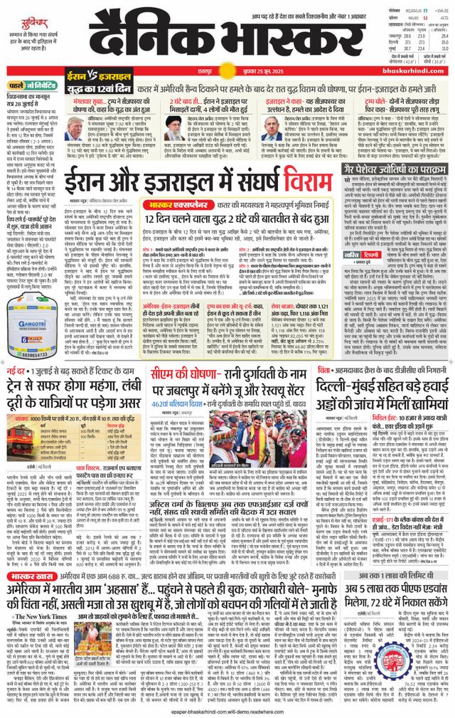Dainik Bhaskar Tikamgarh