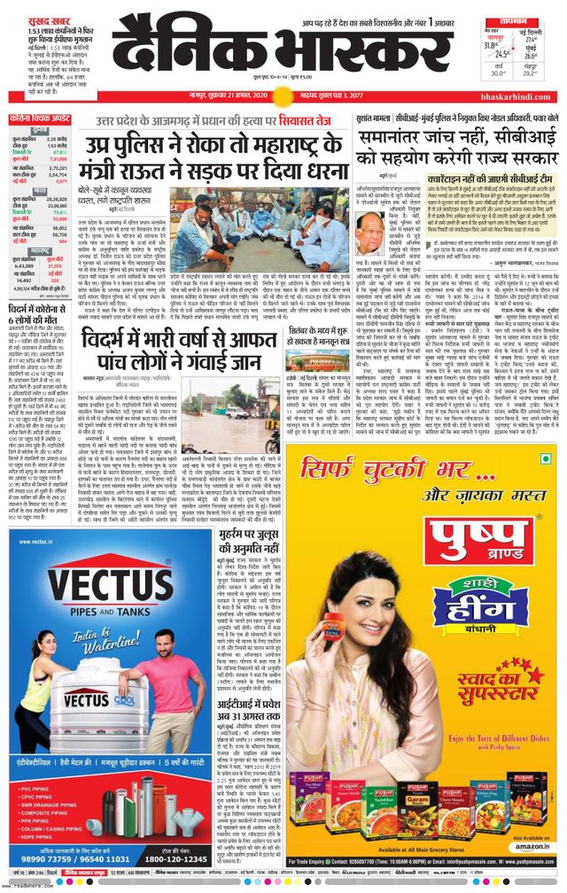 Dainik Bhaskar Wardha