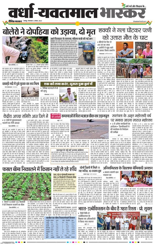 Dainik Bhaskar Wardha
