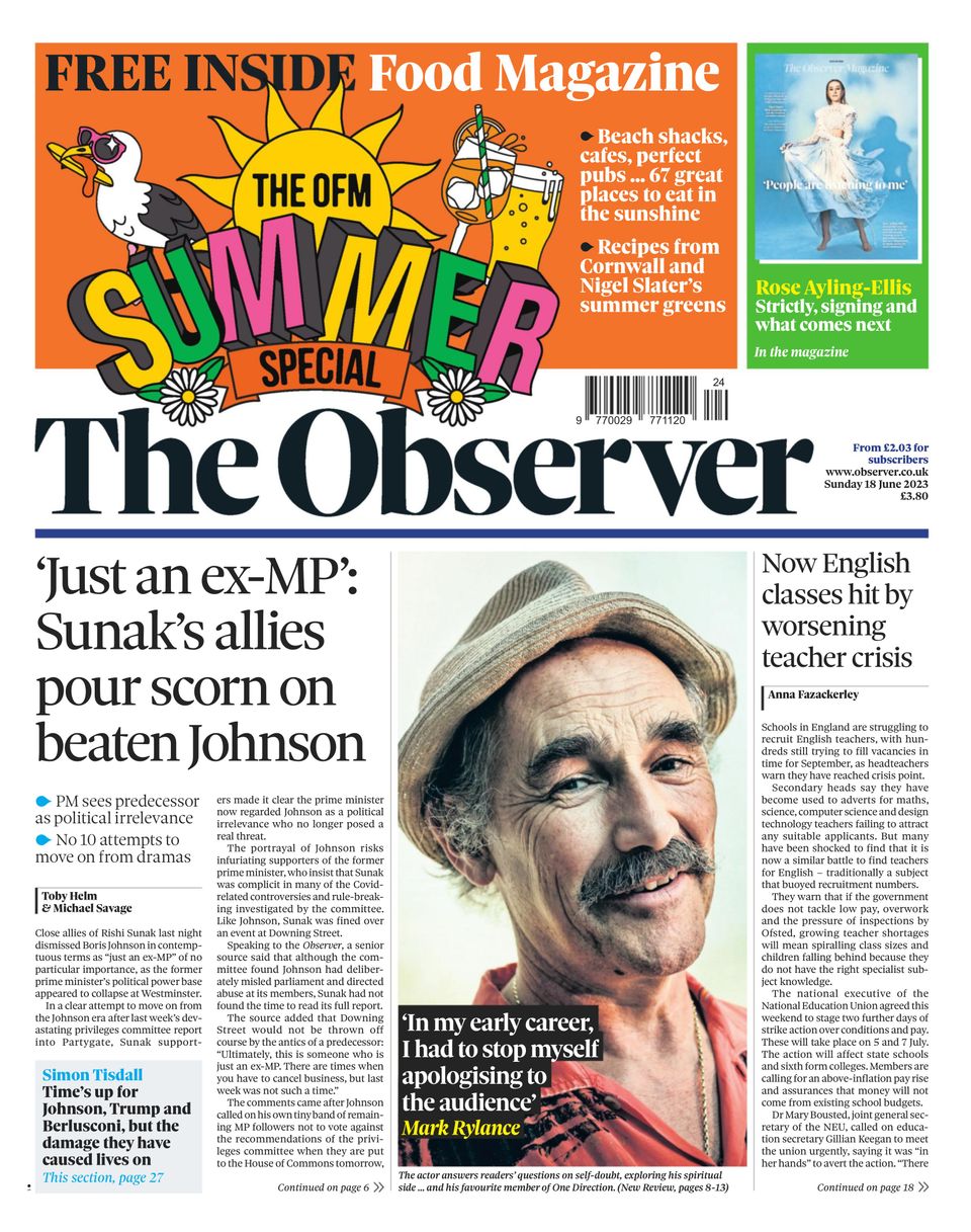 The ObserverJune 18, 2023 Newspaper Get your Digital Subscription