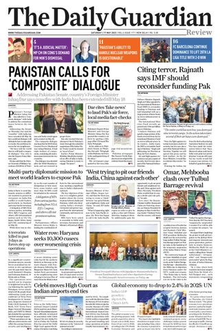 The Daily Guardian - May 17, 2025 The Daily Guardian Cover - May 17, 2025 Edition