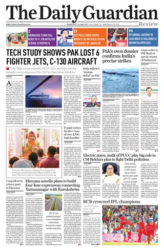 The Daily Guardian - June 04, 2025 The Daily Guardian Cover - June 04, 2025 Edition