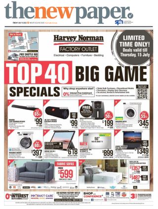 The New Paper - October 22, 2021 The New Paper Cover - October 22, 2021 Edition