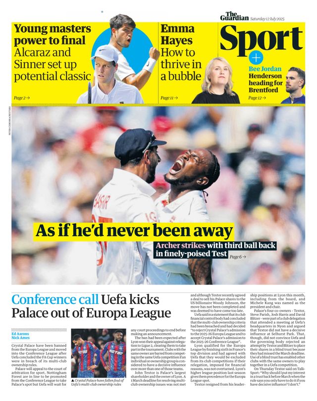 Guardian - Sport