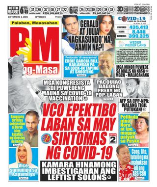 Pang Masa - June 12, 2025 Pang Masa Cover - June 12, 2025 Edition