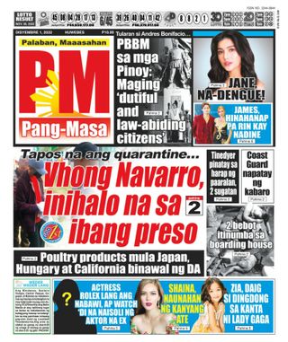 Pang Masa - June 13, 2025 Pang Masa Cover - June 13, 2025 Edition