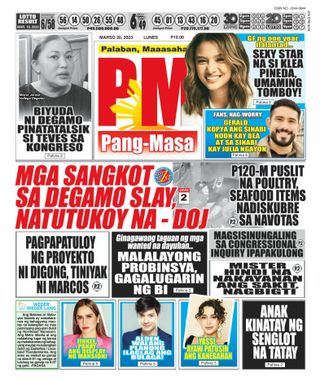 Pang Masa - June 13, 2025 Pang Masa Cover - June 13, 2025 Edition